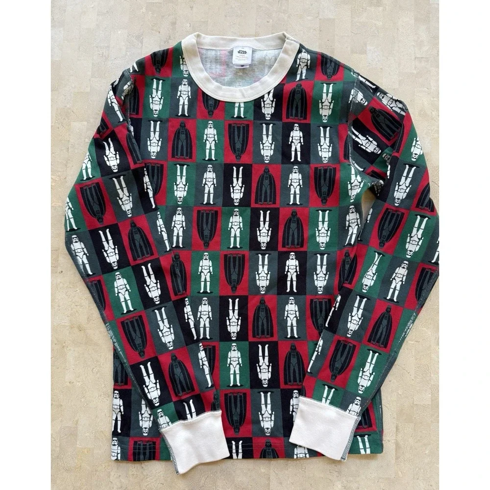 Hanna Andersson Star‎ Wars Galactic Empire Darkside PJ Organic Shirt XS Unisex?